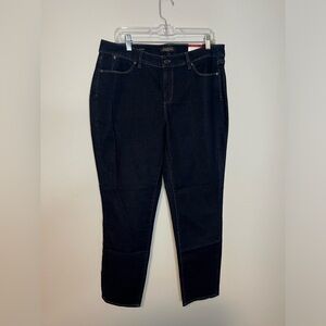 NWT Talbots flawless 5 pocket slim ankle jeans size 14